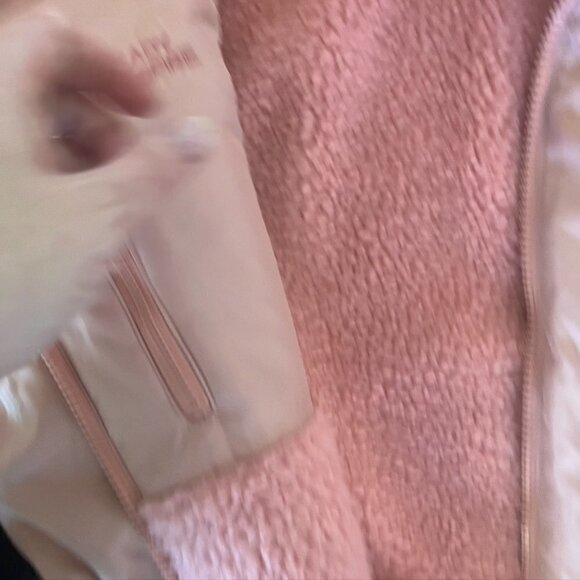 Feltics Korean Y2K Streetwear Reversible teddy bear coat jacket pink M/L - Picture 8 of 12